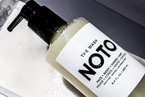 Noto Botanics The Wash Clean, Natural, Non-Toxic Beauty 8.4 fl oz  
Noto Botanics The Wash For Face Hands Body Hair Non-
