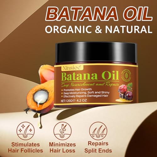 Dr. Sebi Raw Batana Oil for Hair Growth