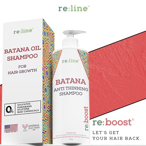 Batana Oil Shampoo for Hair Growth for Thin Hair - Raw Organic Batana Oil DR SEBI Routine Shampoo for Men and Women
